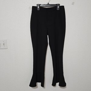 Rebecca Minkoff pants with ruffle bottoms size 27